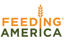 The logo for Feeding America.